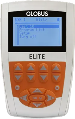 Dispositivo Globus Elite con display e comandi